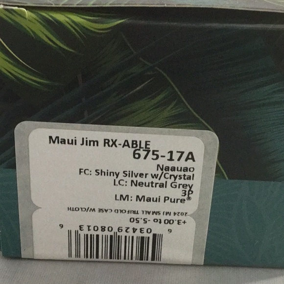 MAUI JIM NAAUAO SUNGLASSES POLARIZED UNISEX. - Picture 6 of 7